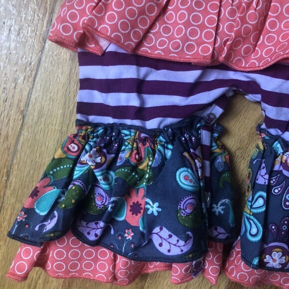 Serendipity Newborn Ruffle Overall NWT - Picture 4 of 11